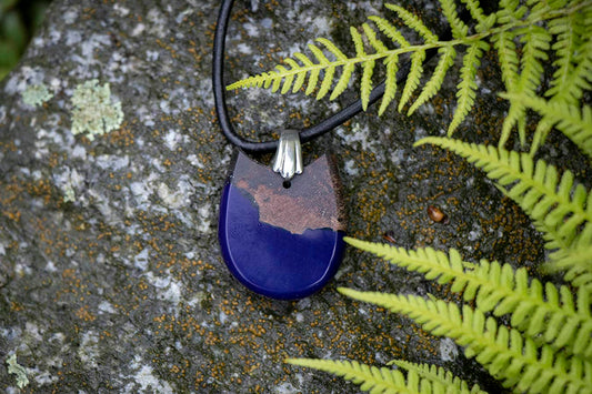 Anhänger Schmuckanhänger Holzschmuck  Harzschmuck Anhänger aus Holz