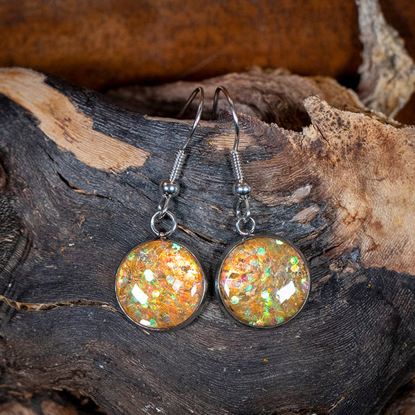 Edelstahlschmuck Ohrringe Edelstahlohrringe Harzschmuck Harzohrringe