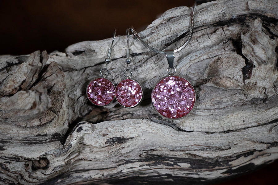 Schmuckset mit Glitter - Art 163