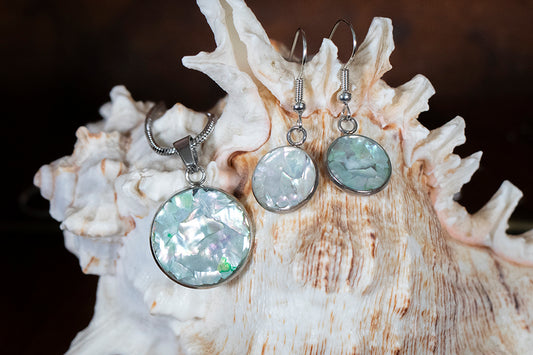 Schmuckset Schmuck Anhänger Schmuckanhänger Edelstahlschmuck Harzschmuck