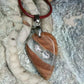 Schmuckanhänger Holzschmuck Harzschmuck Eschenholz