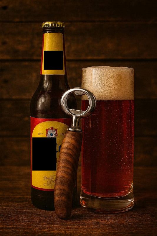 Flaschenöffner Mann Männer Holz Geschenk Bier Biertrinker Wein Weintrinker Unikat Handgemacht