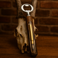 Flaschenöffner Holz Geschenk Mann Jäger Sammler Patrone